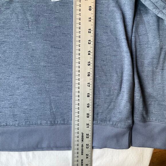 Under Armour ColdGear Women Long Sleeve Turtleneck Hooded Sweatshirt size M,blue - Picture 4 of 9